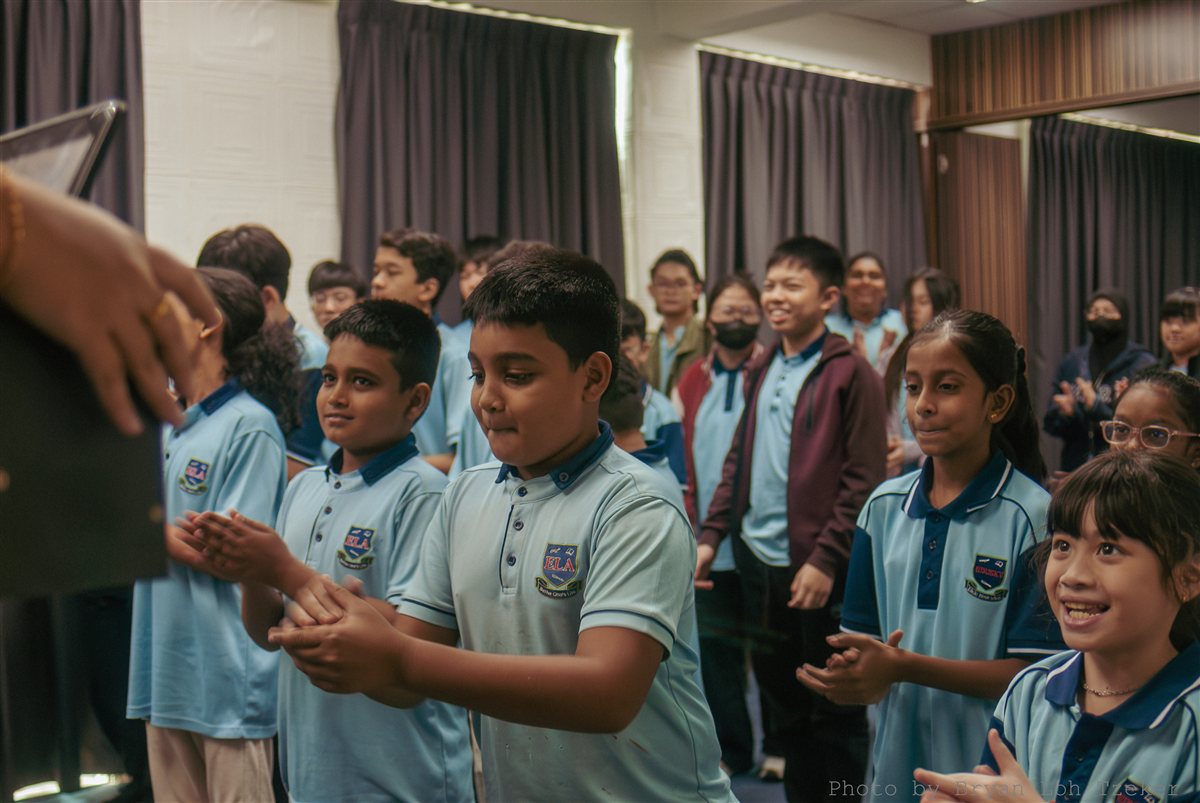 Fire drill evacuation practice at Edusky Private School Taman Adda Height